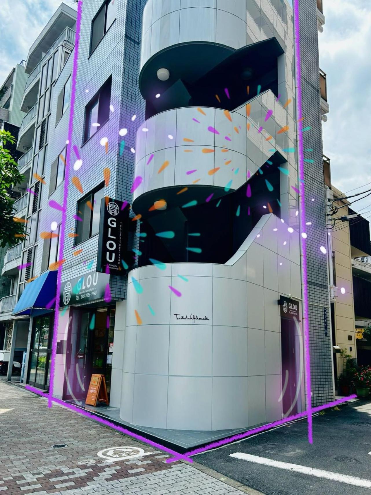 도쿄 Glou Shinjuku Family 아파트 외부 사진